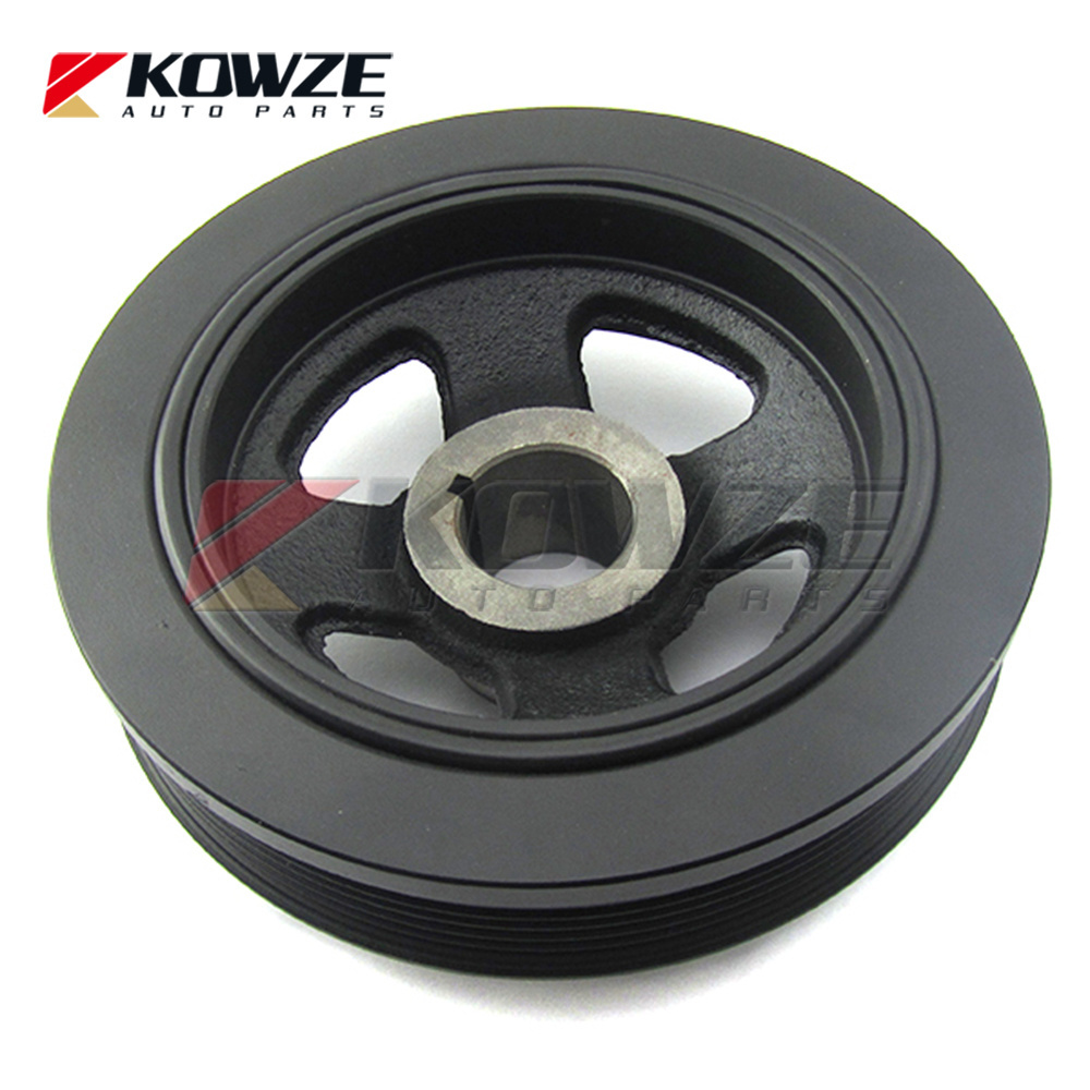 Auto Crankshaft Pulley For Mitsubishi Outlander II III Lancer V CW4W CY6A GA2W GA3W GF2W GF7W 4B11 4B121104A052 1104A102