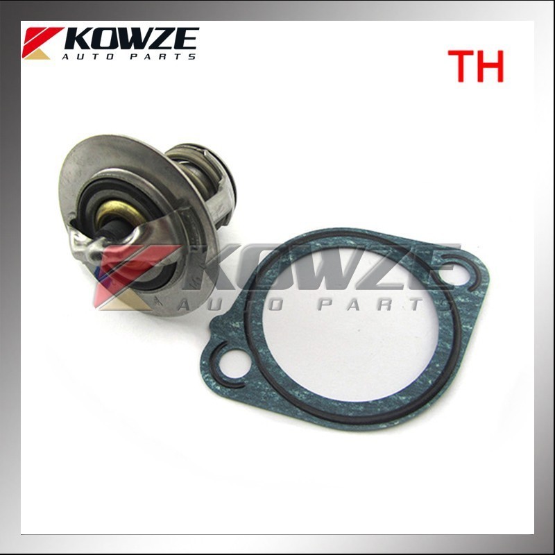 Auto Diesel Engine Thermostat For Mitsubishi 4D56 L200 L300 Pajeor K74T K64T P15W P25W MD997606