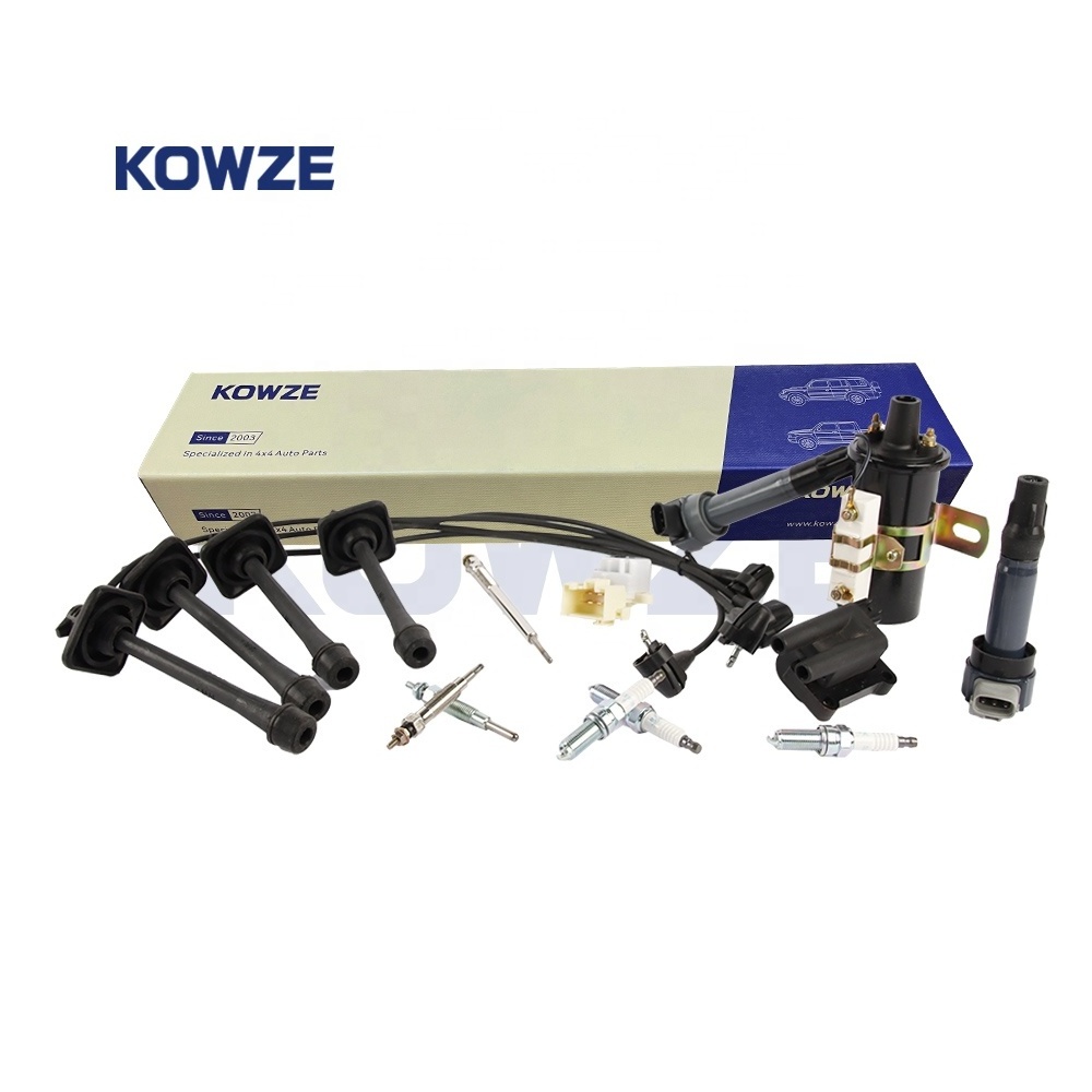 Kowze Other Auto Ignition Systems Kit Car Engine Spark Plug Ignition Cable Switch Coil for Toyota Hilux Mitsubishi Pajero Nissan