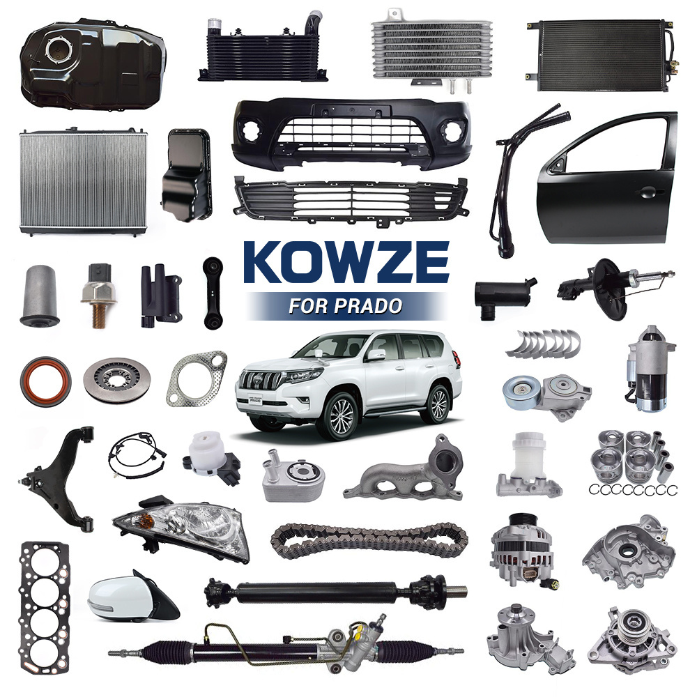 Kowze Auto Parts Wholesaler One Stop Sourcing Spare parts for Mitsubishi Toyota Prado 120 Accessories OEM Service