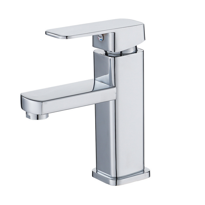 Modern Single Handle One Hole Bathroom Sink Faucet Basin Mixer Tap