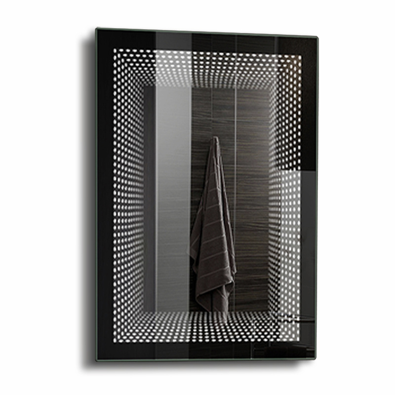 rectangle endless illusion  led light infinite mirror