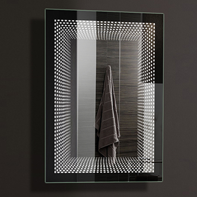 rectangle endless illusion  led light infinite mirror