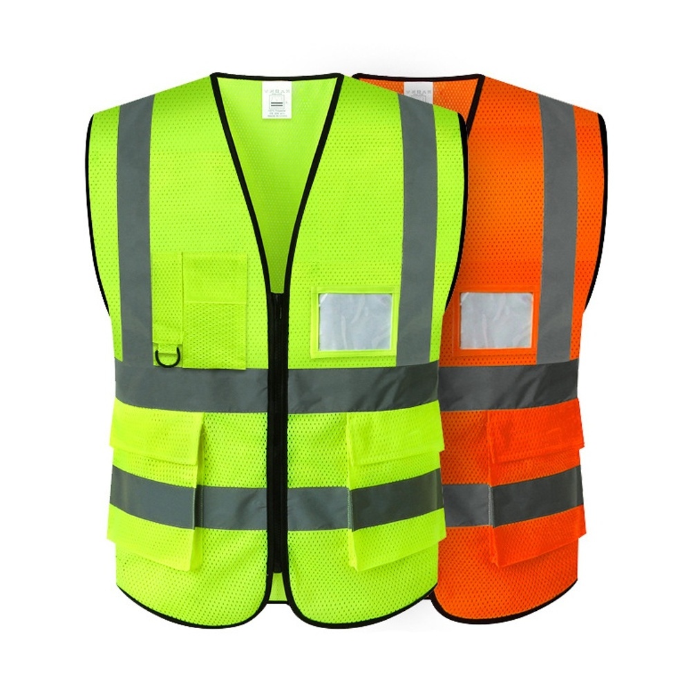 Wholesale Custom Logo Traffic Guard Worker Construction Security Safety Vest