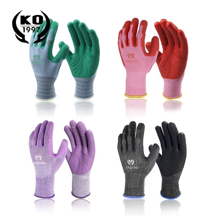 EP material labor protection TPE gloves shock resistant cutting protection working gloves