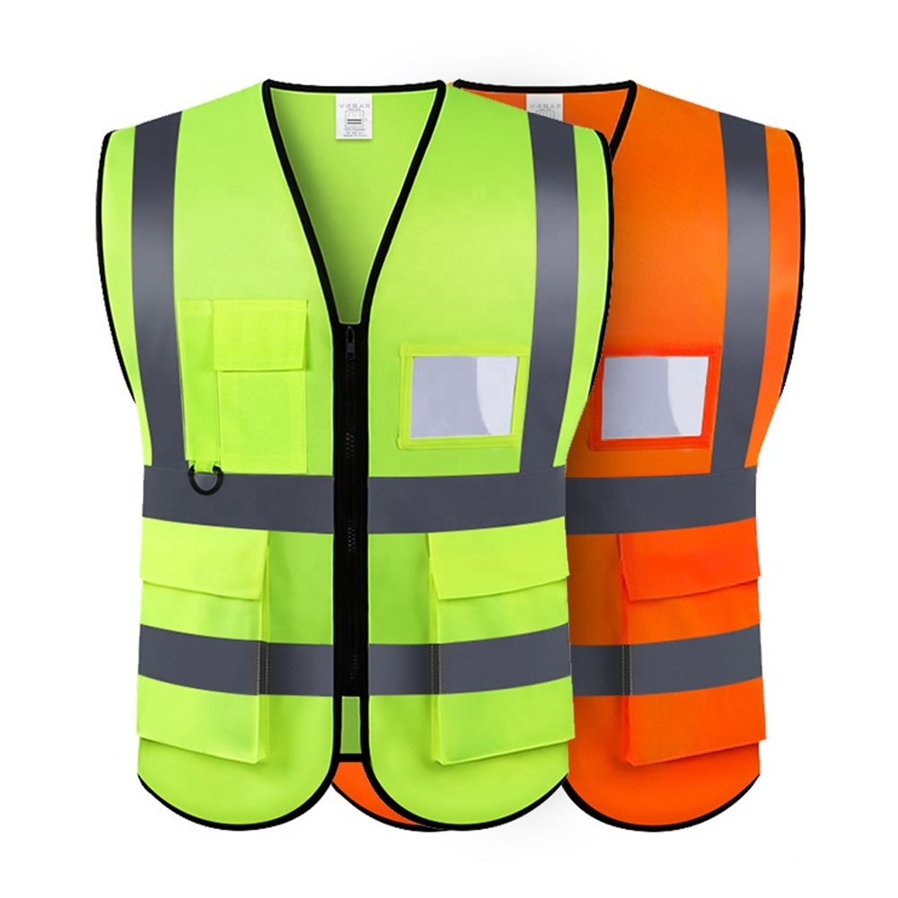 Wholesale Custom Logo Traffic Guard Worker Construction Security Safety Vest