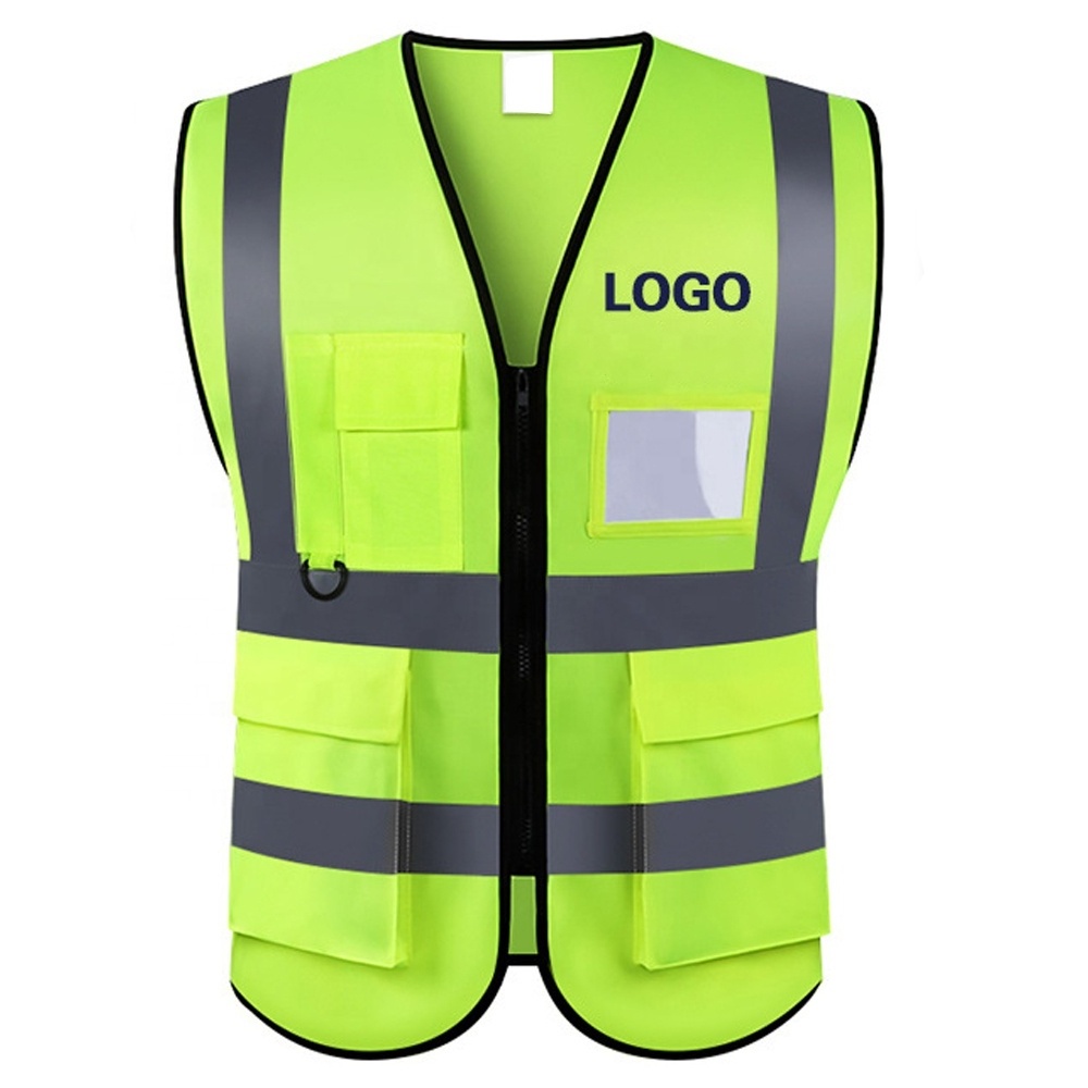 Wholesale Custom Logo Traffic Guard Worker Construction Security Safety Vest