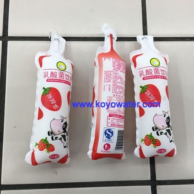 best price small plastic tube/ice freeze pops/ice fruit juice filling sealing machine