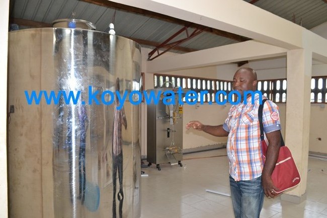 complete production line set of pure water/sachet water machinery