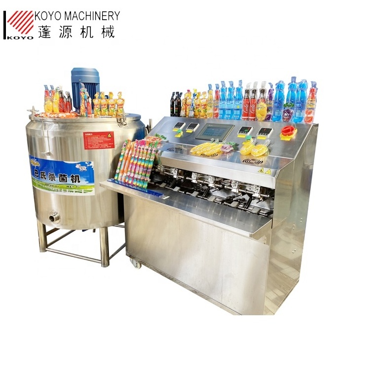 best price small plastic tube/ice freeze pops/ice fruit juice filling sealing machine