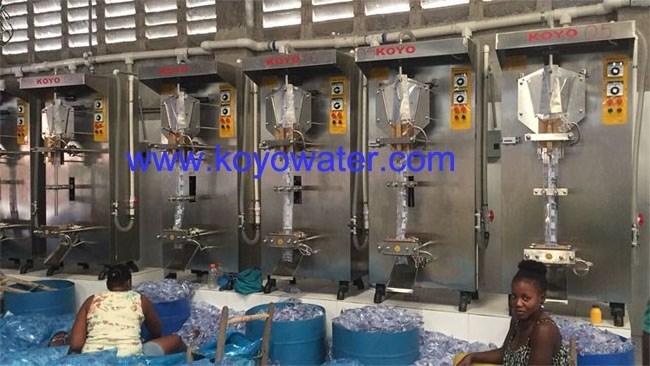 Water treatment RO System/sachet water bagging machine/koyo water machines