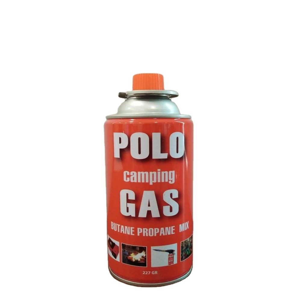 POLO CAMPING GAS LIGHTER  Portable  227g outdoor for camping Butane Gas Cartridge   Aerosol Product