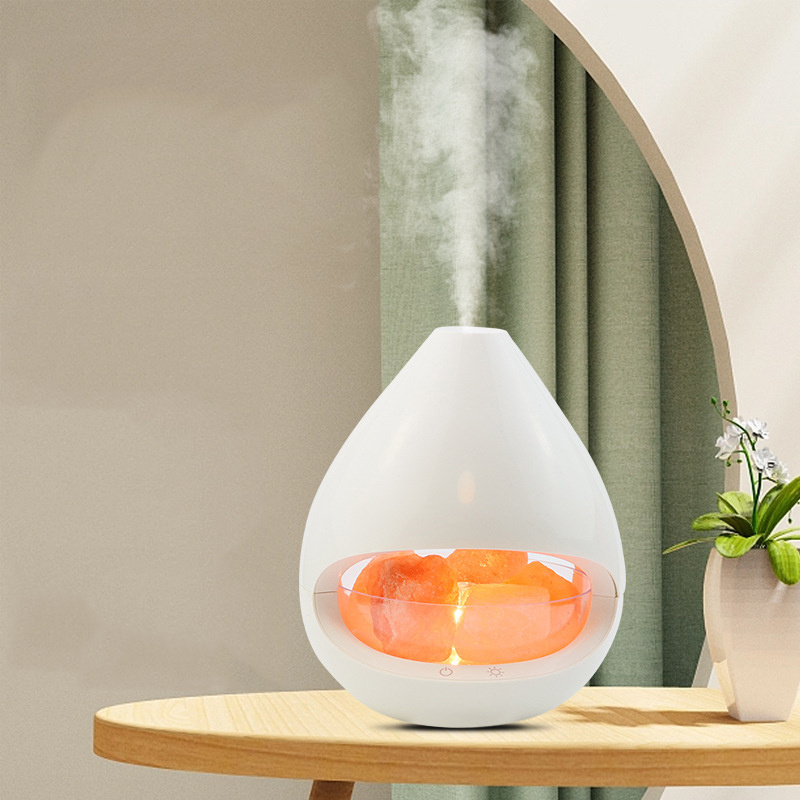 Home aromatherapy ultrasonic air Humidifier diffuser, Yoga fragrance crystal stones essential oil diffuser FHNB21