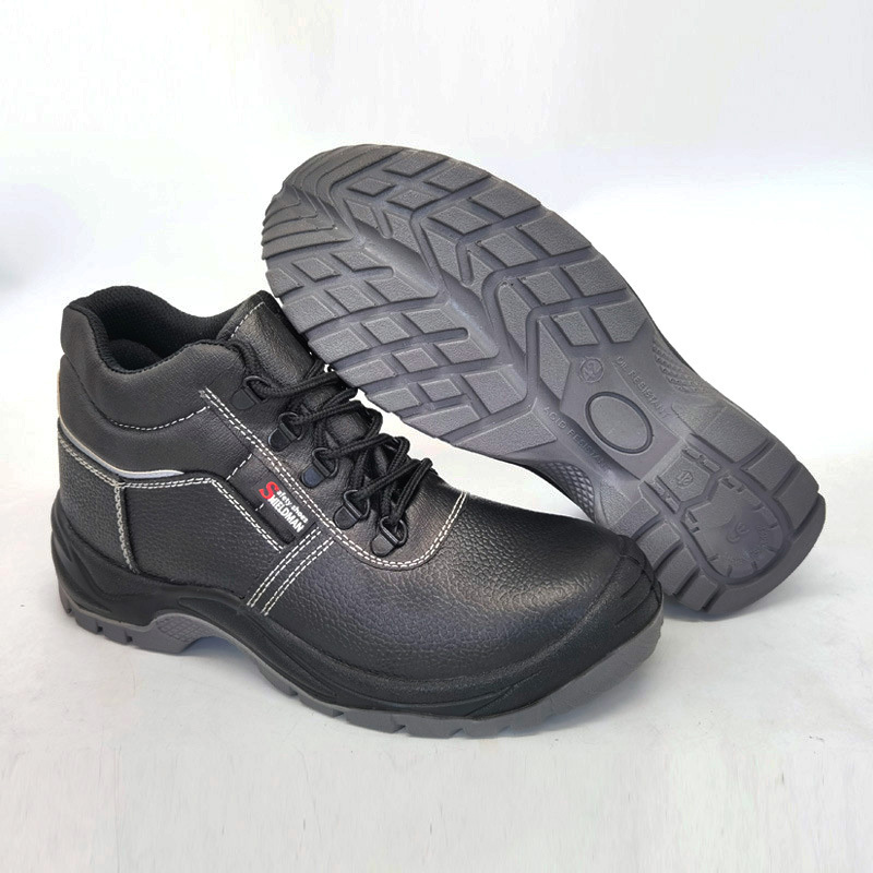 Oil water resistant anti slip work shoes steel toe puncture proof men industrial groundwork safety shoes boots S3