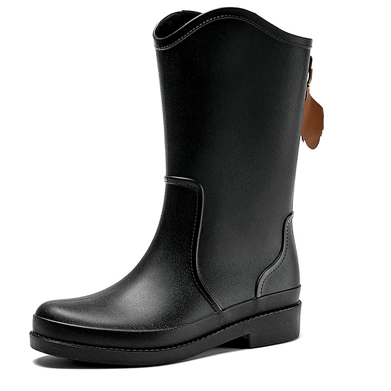 Cross-border new women's rain boots outdoor waterproof in the light kitchen work waterproof