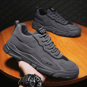 Sports shoes 2023 new spring new flying woven tide fashion leisure running wholesale men's shoes work shoes