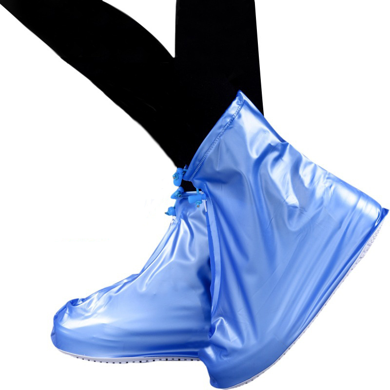 Thick wear-resistant adult rain shoe cover travel outdoor men and women convenient waterproof shoe cover wholesale