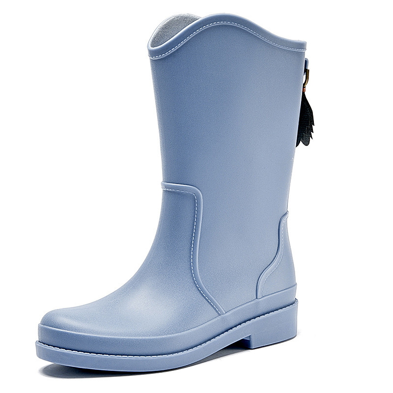 Cross-border new women's rain boots outdoor waterproof in the light kitchen work waterproof