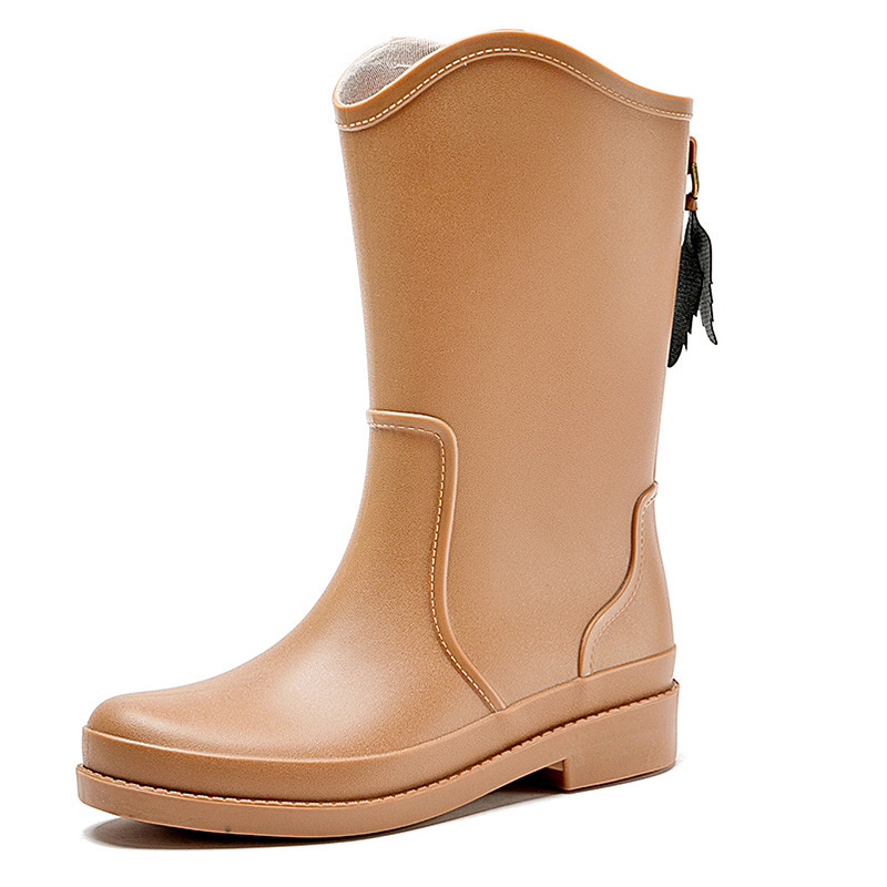 Cross-border new women's rain boots outdoor waterproof in the light kitchen work waterproof