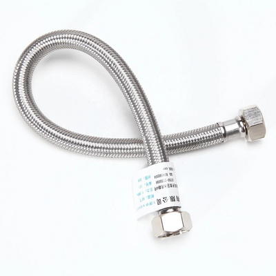 Stainless Steel SS/AISI 304 Flexible Knitted Braided Plumbing Hose For Kitchen Faucets Mixer