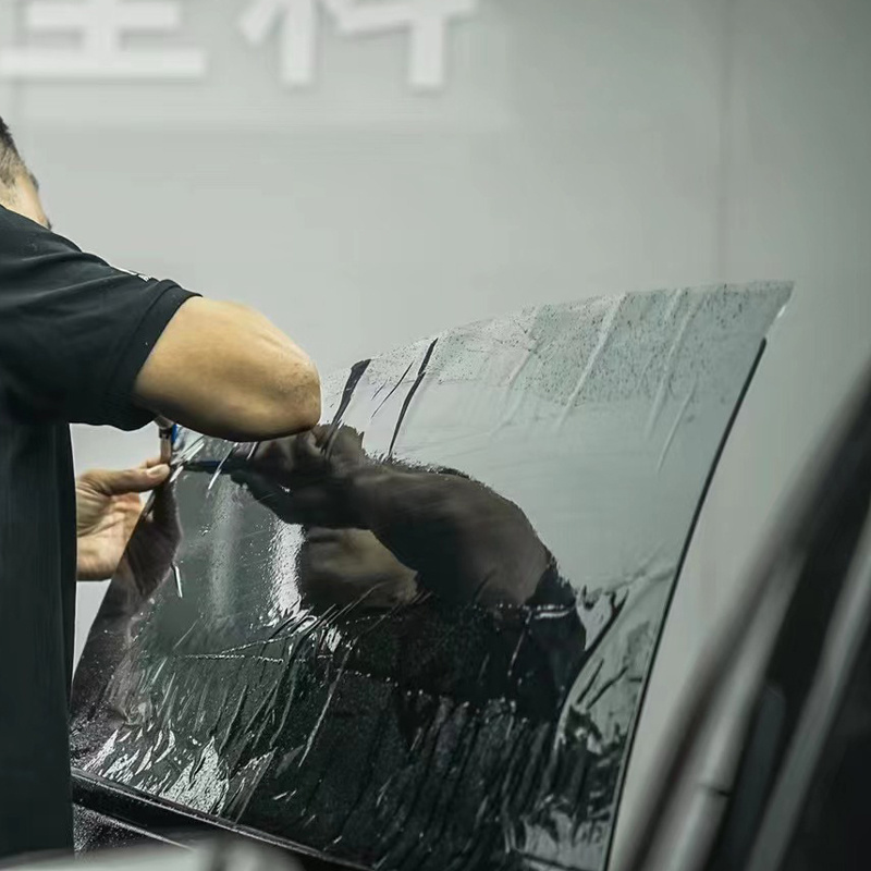 KPALFILM Car Wind Shield Glass Protection Film for Car Windows with Ceramic Coating Windshield