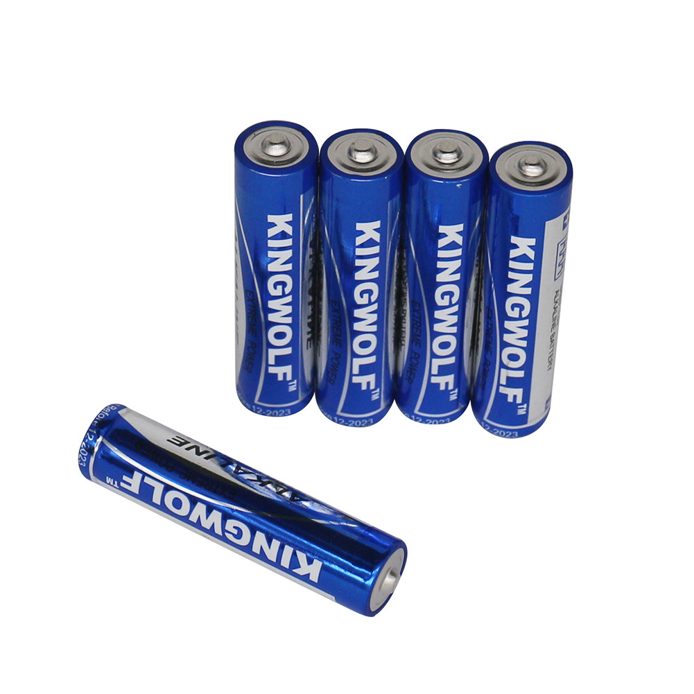 Kingwolf amazoncommercial 1.5 Volt Industrial Super No.7 No. 7 Aaa 1.5V Lr03 Am4 7 Dry Alkaline Batteries