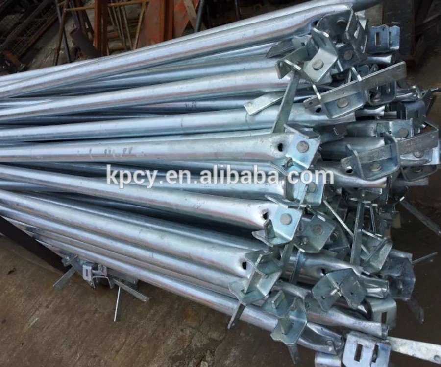 Scaffold braces/steel diagonal brace /scaffolding cross brace for kwikstage scaffolding