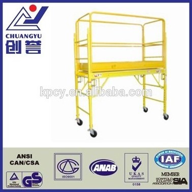 scaffoldings 6 ft Multi-Purpose Rolling/bakers scaffolding/Interior Scaffold for sale