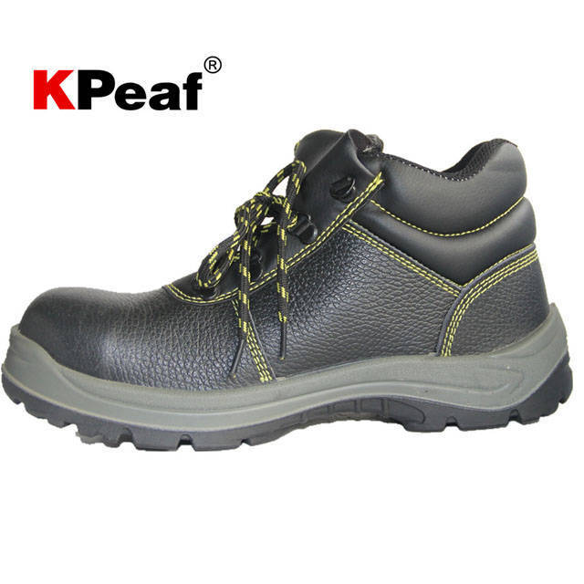 Popular KPeaf steel toe  comfortable workmans boots safety shoes sri lanka