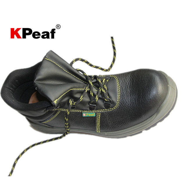 Popular KPeaf steel toe  comfortable workmans boots safety shoes sri lanka