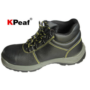 Popular KPeaf steel toe  comfortable workmans boots safety shoes sri lanka