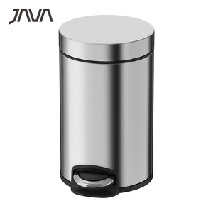 3L 5L 8L 12L 20L 30L Classical Stainless Steel Waste Step Pedal Trash Bin