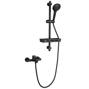 Modern design 304 Stainless Steel Matte Black Bath & Shower Faucets Set Bathtub Faucet Bathroom Shower Sets