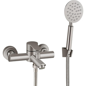 Ceramic Cartridge SS304 Stainless Steel Bathroom Wall Mounted Bath Faucet Shower Sets