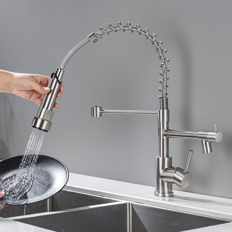 Popular Style Cheap And Fine Wall Mounted Stainless Steel Kitchen Faucet Boiling Water Tap Kitchen Faucets