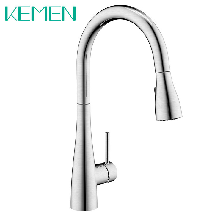 Professional  American Standard 304 Stainless Steel 316 Kitchen Faucet Pull Down Sprayer Lead-free Kitchen tap