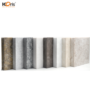 Koris wholesales hotel shower wall panel, artificial stone acrylic solid surface