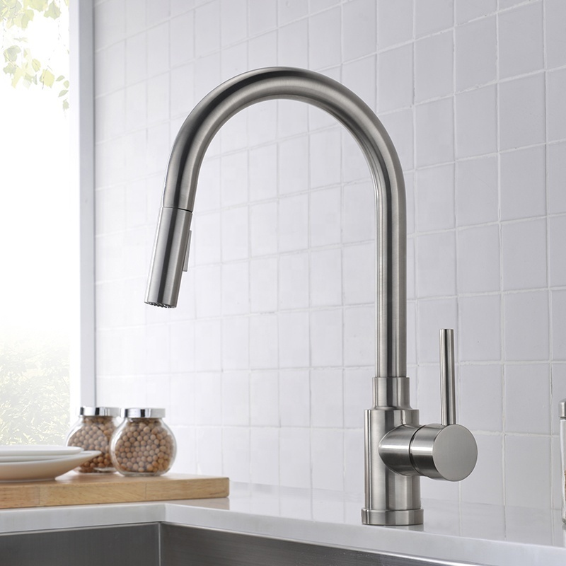 Designer Waterfall Faucet Kitchen Taps Pull Down Kitchen Sink Faucet For Interior