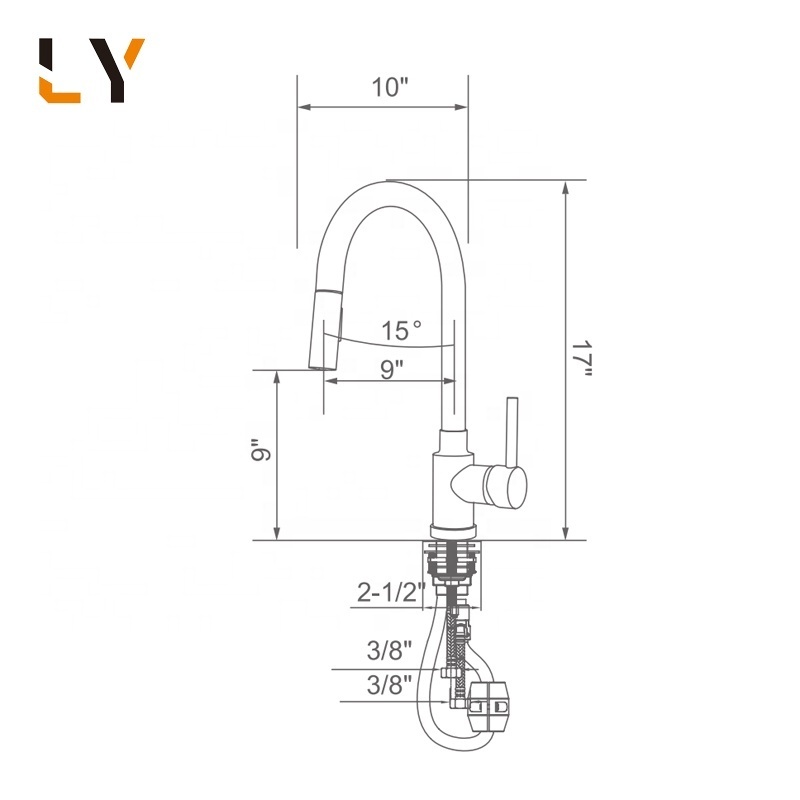 Designer Waterfall Faucet Kitchen Taps Pull Down Kitchen Sink Faucet For Interior