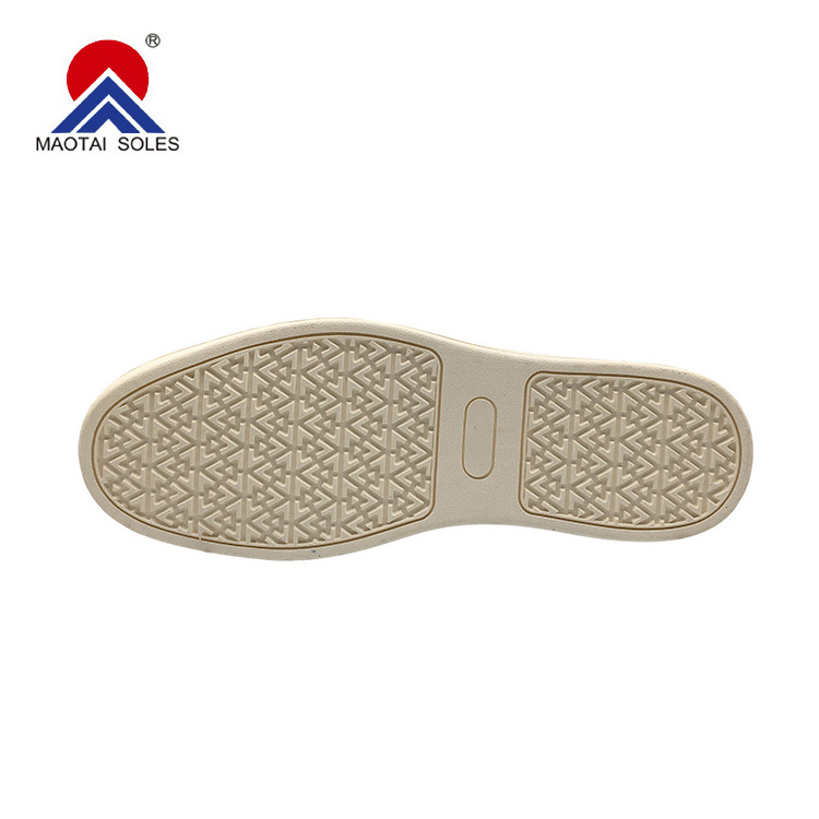 OEM Service Durable Design Flat Synthetic Rubber Shoe Sole For Women Footwear