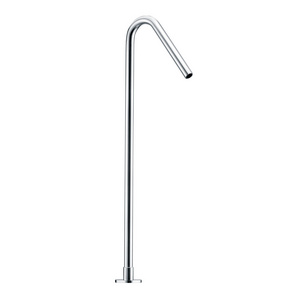 Floor Mounted Freestanding Bathroom Shower Bath Tube Brass Bending Water Spout Bathtub Faucet