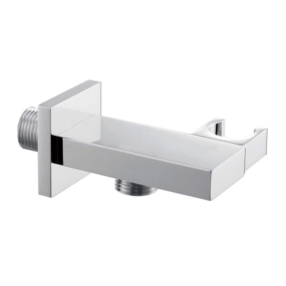 With Hose Connector Chrome Brass Bathroom Accessory Holder Hand Shower Bracket For Head Arm