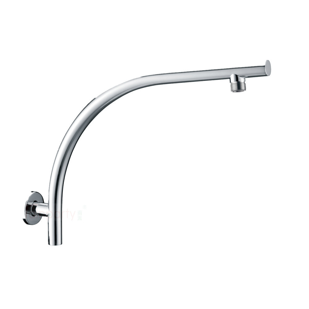 Rainparty brass chrome bathroom accessory flexible extensions gooseneck shower arm