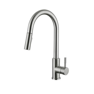 304 stainless steel kitchen pull out water faucet tap