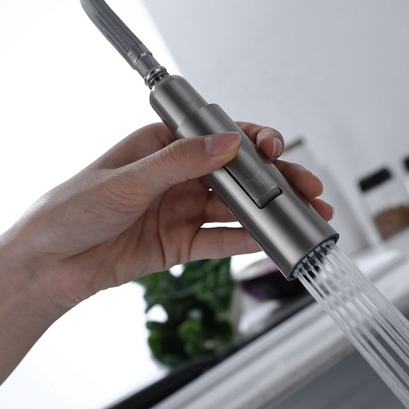 High Quality Smart Kitchen Tap 360 Degree Rotatable Pull Down Kitchen Faucet Sensor Touch Kitchen Faucet