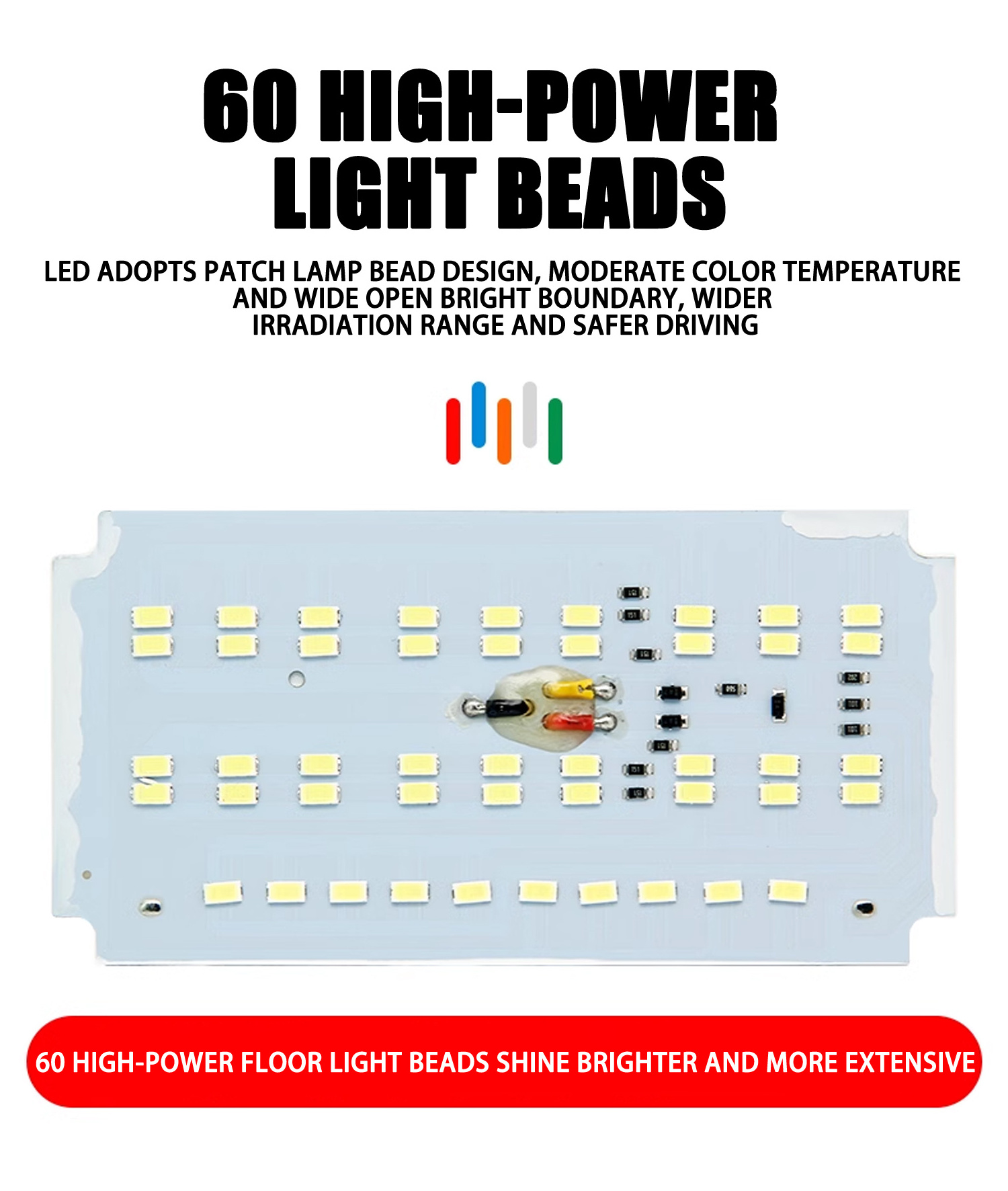 NEW LED Lamp Work Light Flashlight For milwaukee Lithium Battery Outdoor Lighting 1000lumen