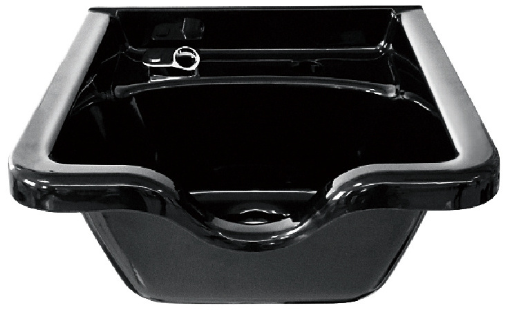 Professional salon square shape shampoo bowl with faucet XC-B11 Set