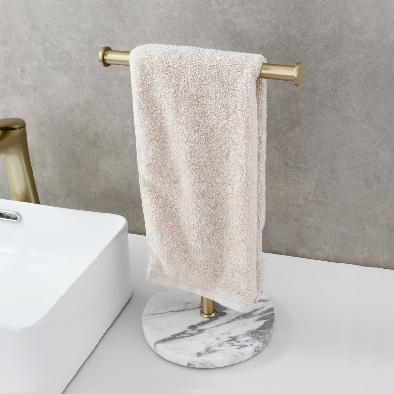 Free of perforated toilet floor bathroom towel rack vertical towel bath towel shelf