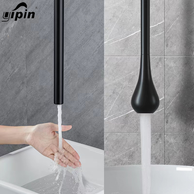 Hot sale wall mounted single handle zinc long neck tap basin tap bathroom sink faucets ceiling mounted faucet for wash basin