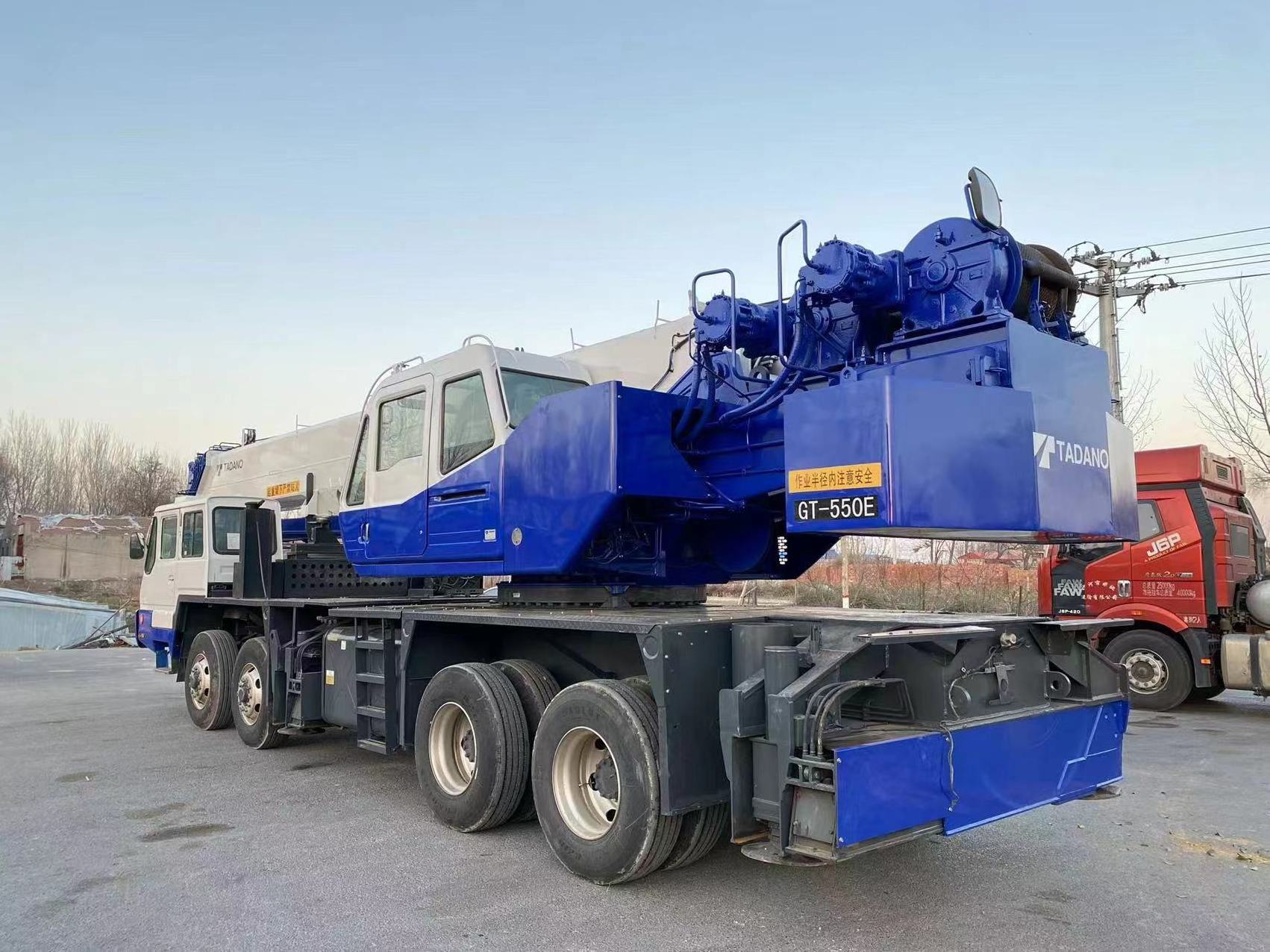 50 Ton 55 TON Japan Original Tadano GT-550E Mobile Truck Crane,Tadano Used Crane GT-550E Truck 55 Ton Crane For Sale 2019YEAR